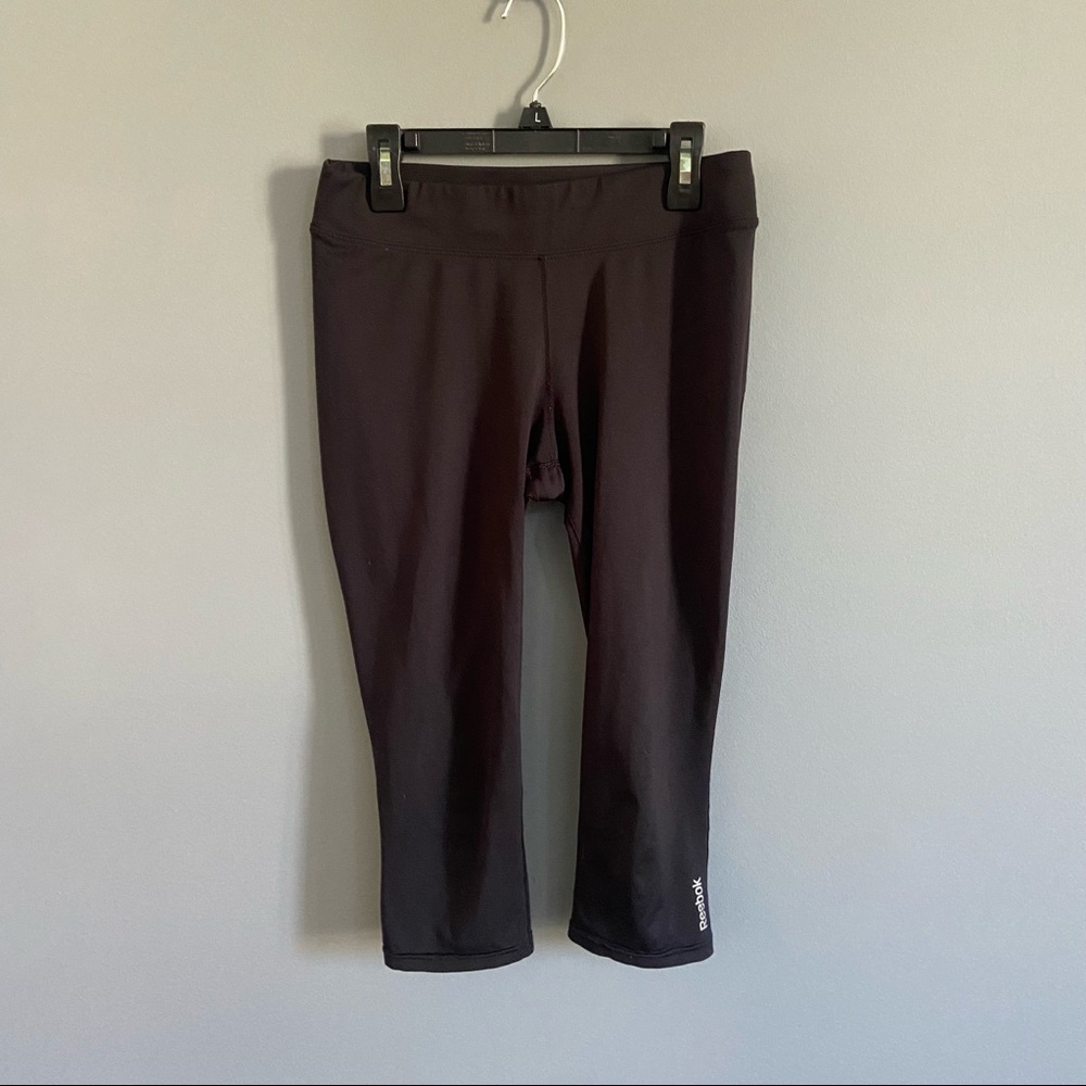 Reebok Black Capri Leggings